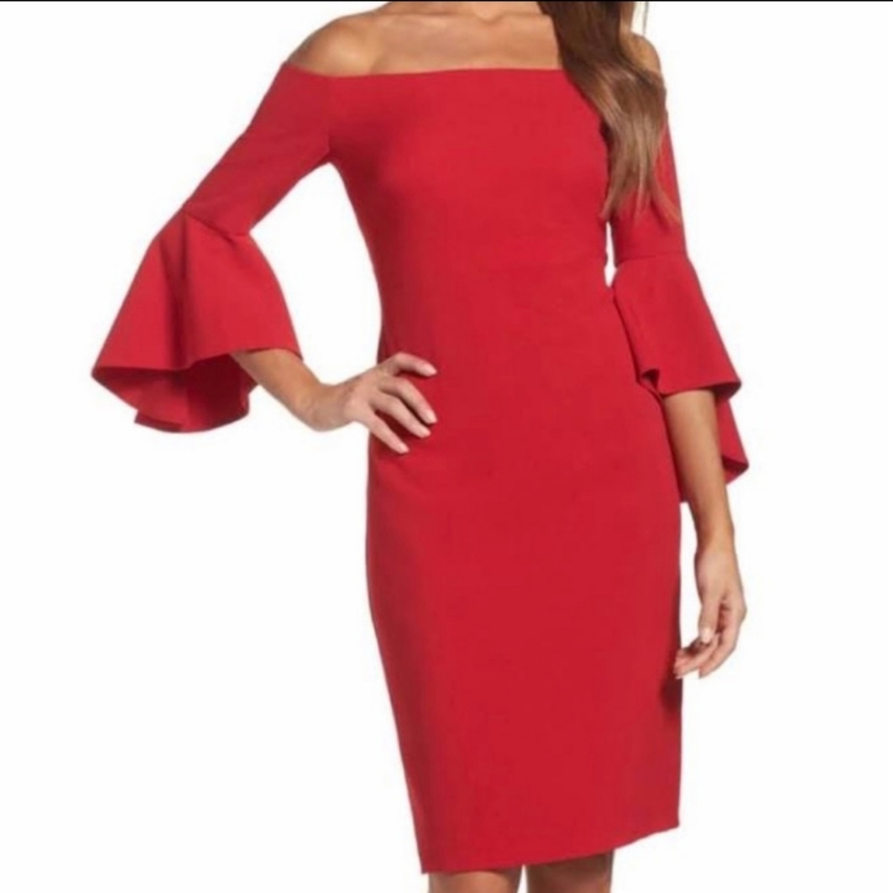 Size 12 Chelsea 28 Red Jester Dress